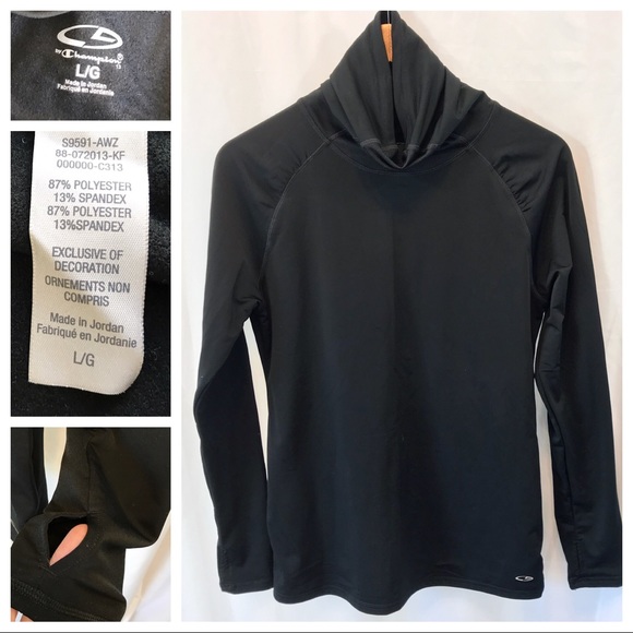 Fleece Lined Athletic Turtleneck - Picture 4 of 4